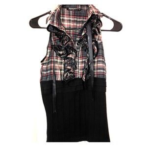 Sleeveless classy shirt